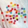 Large-hole beads, colored beads, round beads, translucent pearls, abacus beads Application Scenario